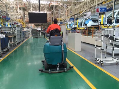 駕駛洗地機(jī)案例-吉利汽車(chē)