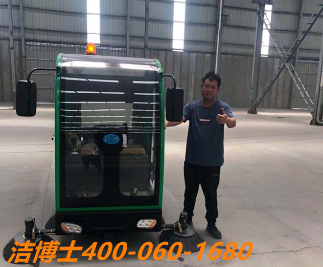 潔博士掃地車(chē)客戶(hù)案例-榆林市橫山區(qū)國(guó)源環(huán)??萍加邢薰? title=